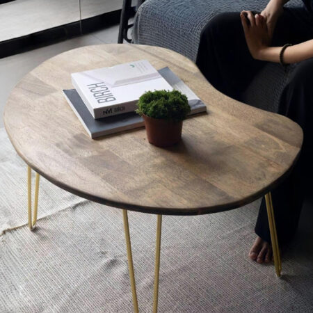 Rubberwood can also be stained to match different interior designs