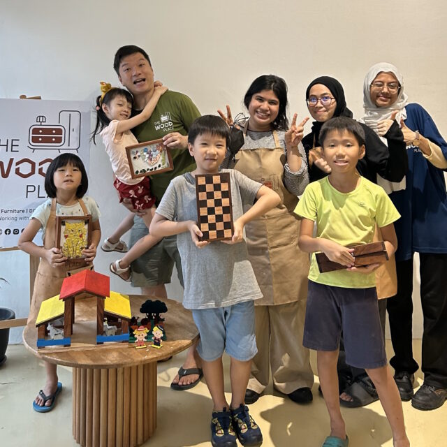 The Wood Place - Kids Build - Malaysia - Children Woodworking