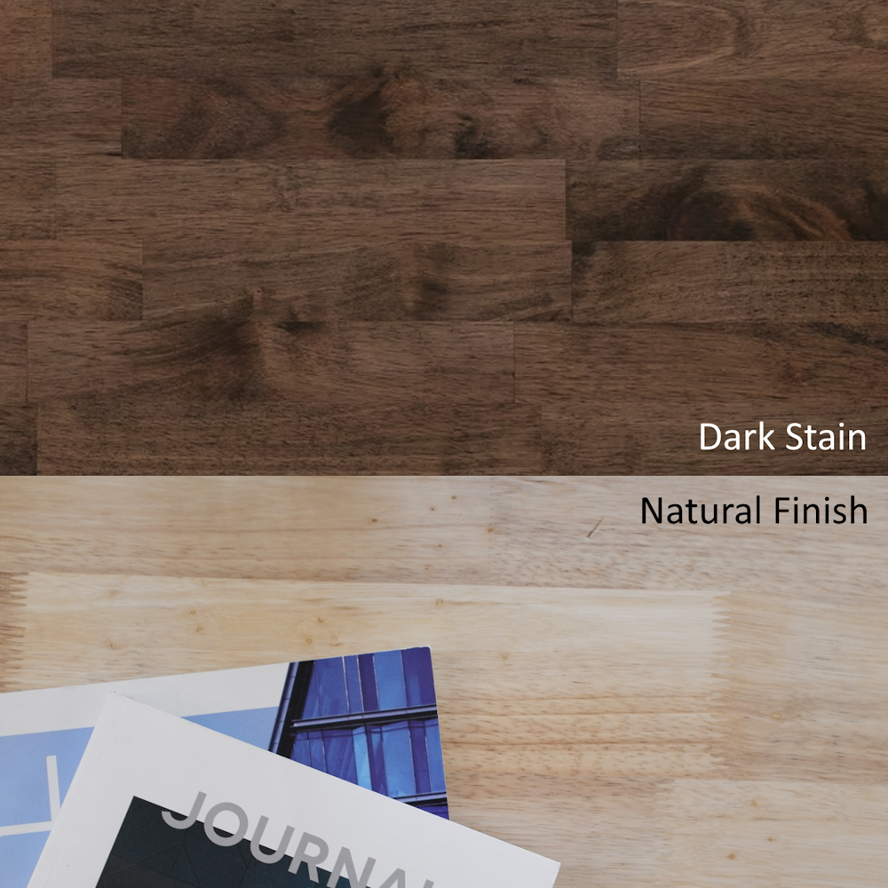 Rubberwood grain