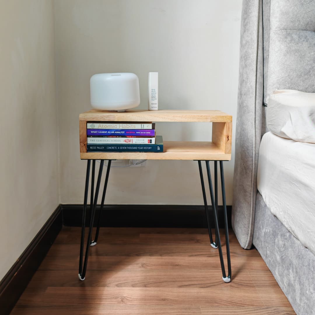 Bed Side Table β DIY woodworking class, The Wood Place
