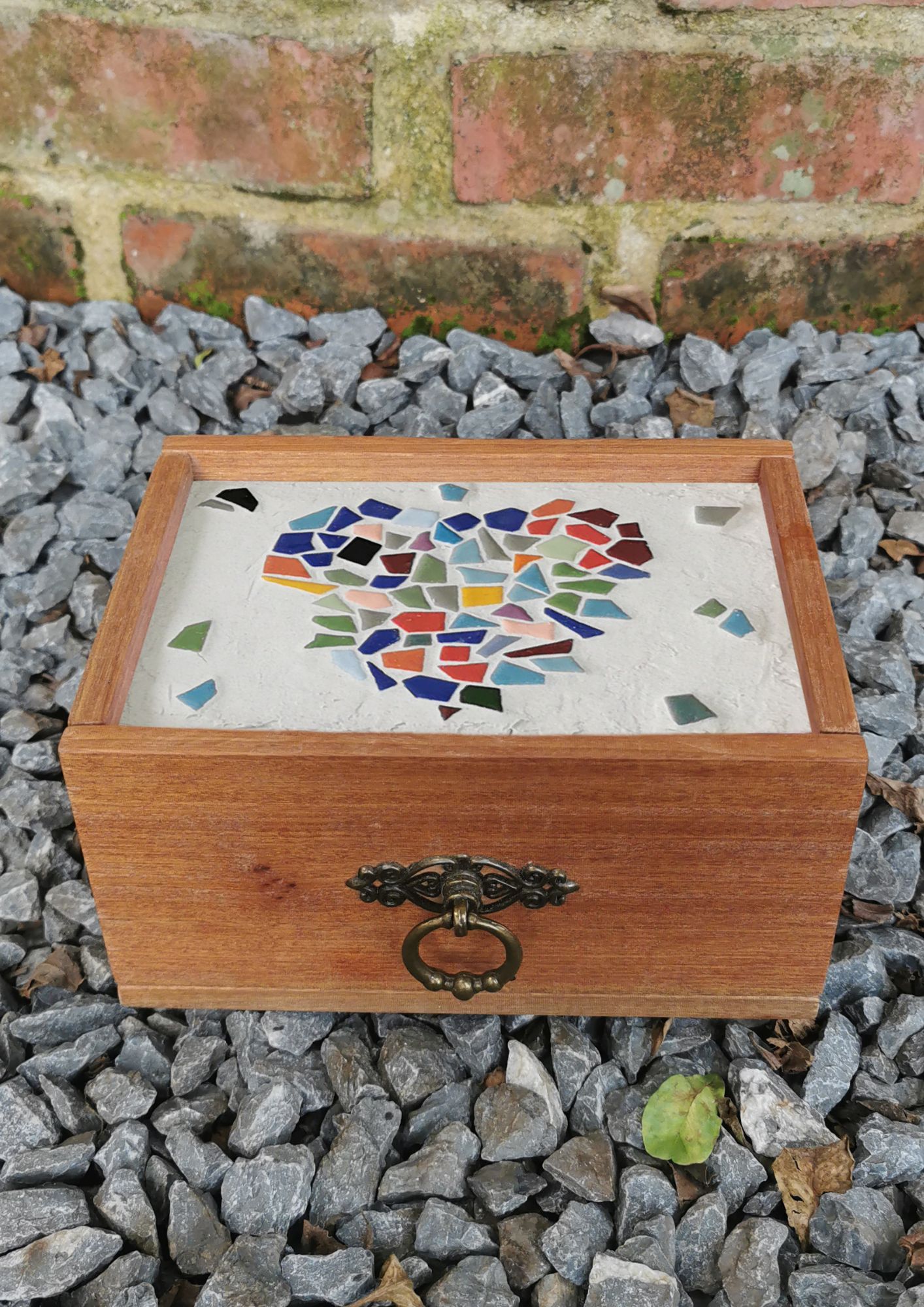 Mosaic Drawer Box β DIY woodworking class, The Wood Place